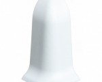 Наружный угол (комплект) для плинтуса К55 Белый 001 Идеал Комфорт