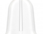 Торцевые (пара) для плинтуса Классик 001 Белый с к/к 55 мм (20)