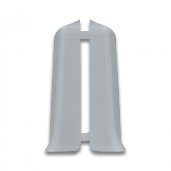 Торцевые (пара) для плинтуса Деконика 002 светло-серый с к/к 70 мм (25 пар/250)