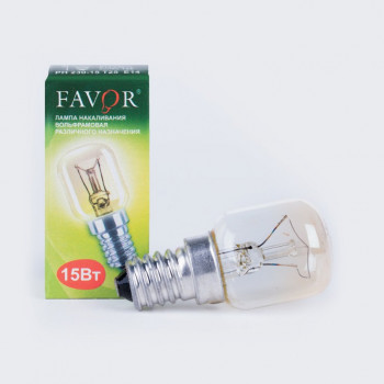 Лампа накаливания РН 230-15Вт E14 (100) Favor 8108004