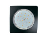 Ecole GX53 5357 cв-к Квадрат Легкий Черный 25x107 FB5357ECD
