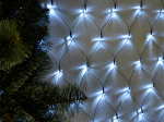 Гирлянда "Сетка" белая LED, контроллер, 2*2