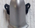 Наружный угол (комплект) для плинтуса К55  Металлик 081 Идеал Комфорт
