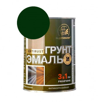 Грунт-эмаль 3в1 ЗЕЛЕНАЯ 0,9кг ускоренной сушки (14шт) Радугамалер Грунт-эмаль 3в1 ЗЕЛЕНАЯ 0,9кг ускоренной сушки (14шт) Радугамалер