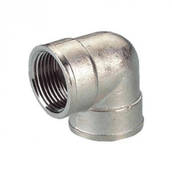 Угольник 3/4" никелированный