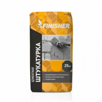 ШТУКАТУРКА цементная РМН Finisher/ 25кг/