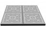 ТРОТ. ПЛИТКА КВАДРАТ КРАКОВСКИЙ новый 300*300*30 серая 1м2-11шт. 5,3кг ТРОТ. ПЛИТКА КВАДРАТ КРАКОВСКИЙ новый 300*300*30 серая 1м2-11шт. 5,3кг