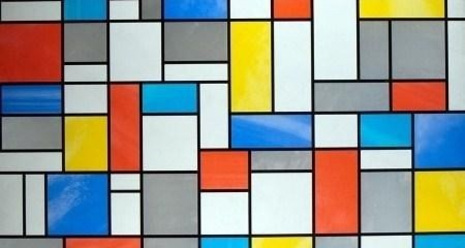 Colored stained glass