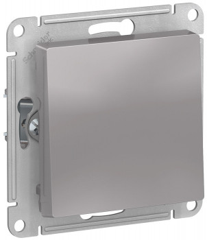 Механизм выключателя 1-кл. СП AtlasDesign 10А IP20 (сх. 1) 10AX алюм. SchE ATN000311 Механизм выключателя 1-кл. СП AtlasDesign 10А IP20 (сх. 1) 10AX алюм. SchE ATN000311