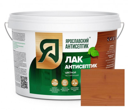Яр. Лак-антисептик для древесины, тик, 0,9 кг (12шт/уп) Яр. Лак-антисептик для древесины, тик, 0,9 кг (12шт/уп)