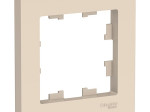Рамка 1-м AtlasDesign бежевый SchE