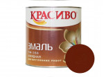 Эмаль КРАСИВО ПФ-266 для пола красно-коричневая 1.8 кг КВИЛ Эмаль КРАСИВО ПФ-266 для пола красно-коричневая 1.8 кг КВИЛ