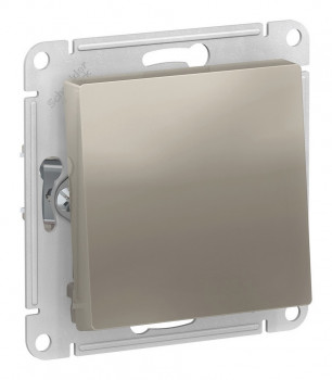 Выключатель 1-кл. СП AtlasDesign 10А IP20 (сх. 1) 10АХ механизм мокко SE ATN000611