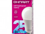 Лампа светодиодная 61 954 OLL-A60-25-230-4K-E27 25Вт ОНЛАЙТ 61954