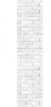 Панель ПВХ Кирпич Добор 2/12 2700*250 Panda UNO (yп.12шт.) SL-0021