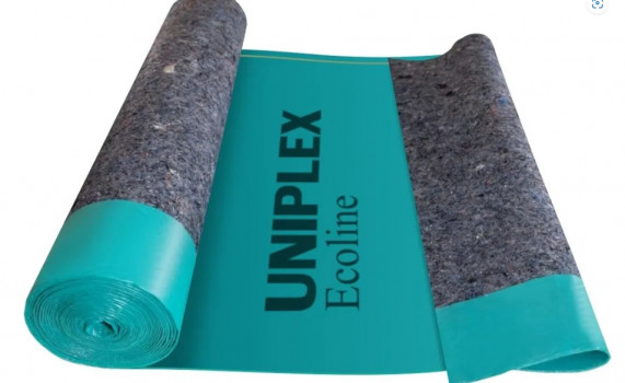 Подложка Eco-line UNIPLEX войлочная 3 мм (10м) Подложка Eco-line UNIPLEX войлочная 3 мм (10м)