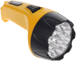Smartbuy фонарь ручной SBF-85-Y (акк. 4V 0.8 Ah) 15св/д, желтый/пластик, вилка 220V