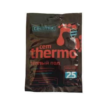 ДОБАВКА "CEMTHERMO" ДЛЯ ТЕПЛЫХ ПОЛОВ 50 МЛ (концентр. саше) "CEMMIX"