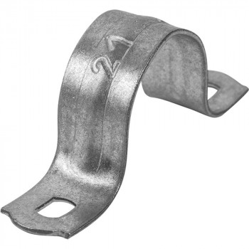 EKF Скоба метал, оцинк. сталь двухлапковая d 21-22 мм (100шт.) EKF PROxima