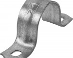 EKF Скоба метал, оцинк. сталь двухлапковая d 21-22 мм (100шт.) EKF PROxima