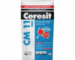 Клей плиточный СМ 11 Pro водо-морозостойкий 5кг CERESIT