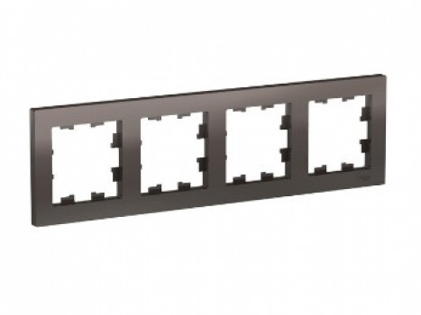 Рамка 4-м AtlasDesign универс, мокко SE ATN000604 Рамка 4-м AtlasDesign универс, мокко SE ATN000604