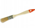 Кисть плоская MosTek 25мм/1" (натур, щетина) деревянная рукоятка (960/12)