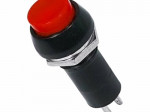 Выключатель-кнопка 250V 1А (2с) ON-OFF красная (PBS-11A) REXANT