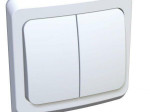 Выключатель 2-кл. СП Этюд 10А IP20 бел. SchE ВС10-002В