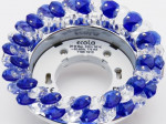 Ecola GX53 Н4 св-к Стекло Круг с хрусталиками прозрачный и голубой хром 56x120 FL53RYECB Ecola GX53 Н4 св-к Стекло Круг с хрусталиками прозрачный и голубой хром 56x120 FL53RYECB