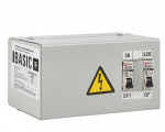 EKF Basic ящик с понижающим трансформатором ЯТП 0,25кВА 220/36В (2 автомата) yatp0,25-220/36v-2a