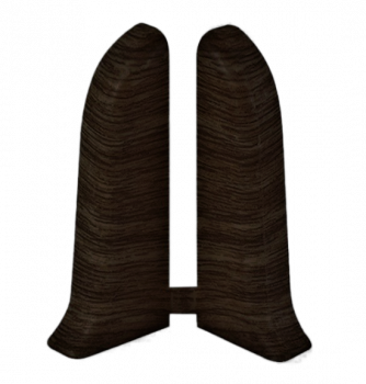 301 Торцевые (пара) для плинтуса Классик Венге с к/к 55 мм (Лексида) 301 Торцевые (пара) для плинтуса Классик Венге с к/к 55 мм (Лексида)