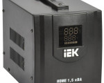Стабилизатор напряжения HOME СНР 1/220 1.5кВА переносной IEK IVS20-1-01500