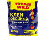 Клей для обоев TITAN WILD флизелиновый 200гр (мягкая пачка)