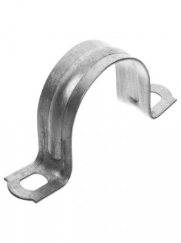 EKF Скоба метал, оцинк. сталь двухлапковая d 38-40 мм (50шт.) EKF PROxima