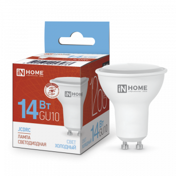 Лампа светодиодная LED-JCDRC-VC 14Вт 230В GU10 6500К 1260Лм IN НОМЕ