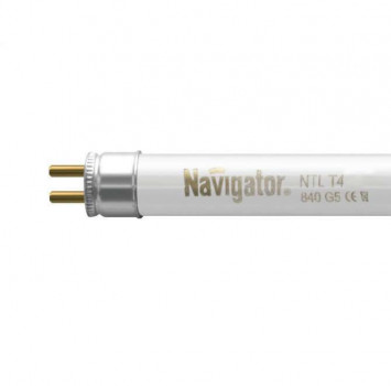 Лампа люминесцентная 94 100 NTL-T4-06-840-G5 6Вт T4 4200К G5 Navigator 94100