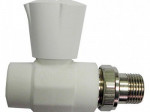 Клапан для подключения радиатора 25*3/4" прямой (вентильный) PP-R VALTEC
