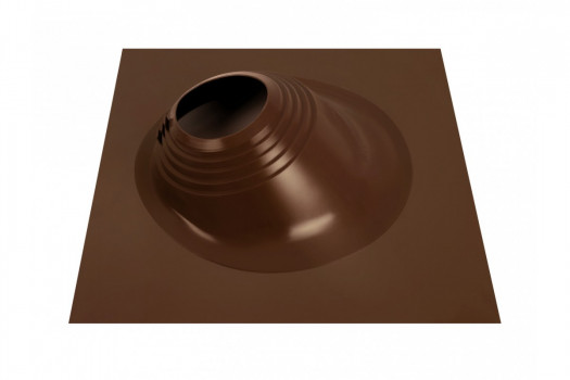 Фланец Мастер Флеш № 6 коричневый (d 200-280) угловой силикон