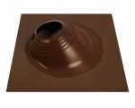 Фланец Мастер Флеш № 6 коричневый (d 200-280) угловой силикон