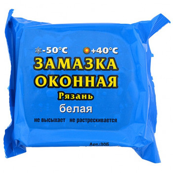 Замазка оконная белая 0,4кг