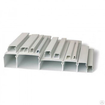 Кабель-канал 80х60 L2000 пластик ECOLINE IEK CKK11-080-060-1-K01-008