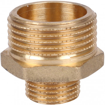 Ниппель переходной 15*7 (1/2"х1/4") наружная резьба НМ SM029