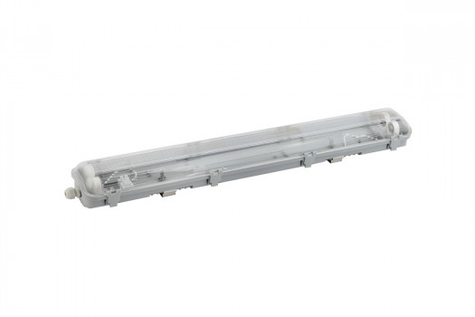 Светильник ДСП 2102 под LED лампу 2хT8 600мм IP65 IEK LDSP0-2101-2X060-K01