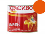 Эмаль КРАСИВО ПФ-115 оранжевая 1,8 кг КВИЛ