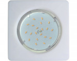 Ecola GX53 5357 св-к Квадрат Легкий Белый 25x107 FW5357ECD Ecola GX53 5357 св-к Квадрат Легкий Белый 25x107 FW5357ECD