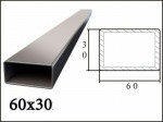 ТРУБА ПРОФ. 60*30*2,0/6м ТРУБА ПРОФ. 60*30*2,0/6м