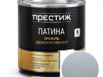 ЭМАЛЬ ДЕКОРАТИВНАЯ ПАТИНА СЕРЕБРО 0,2 Л (1/12) "ПРЕСТИЖ"