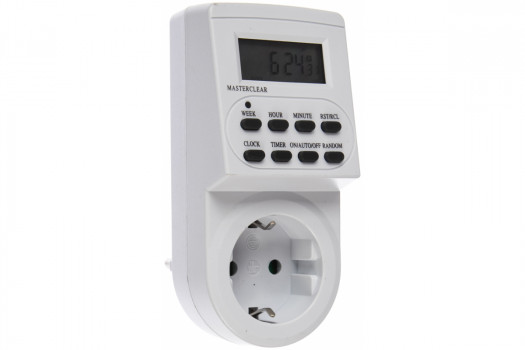 Розетка с таймером (недельная) 61925/ТМ 3500W/16A 230V 23205