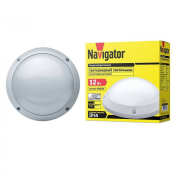 Светильник светодиодный 61 634 NBL-PR1-12-4K-12/48-WH-IP65-LED 12Вт 4000К IP65 1100лм ЖКХ низковольт